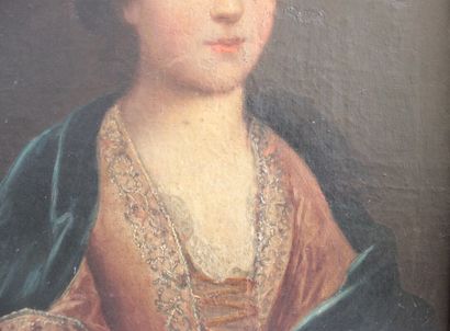 null "Portrait de dame", huile sur toile, XVIIIe (restaurations)

41 x 33 cm

cadre...