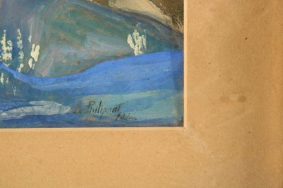 null PHILIPPOT Albert (1899-1974)

Baigneuses 1922,

Technique mixte : gouache, crayon...