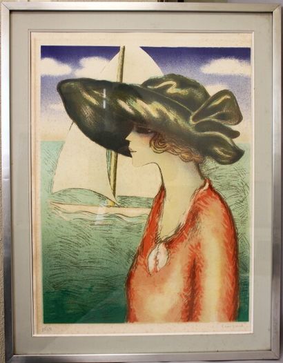 null CASSIGNEUL Jean-Pierre (1935)

Femme au chapeau et voilier

Lithographie couleurs...