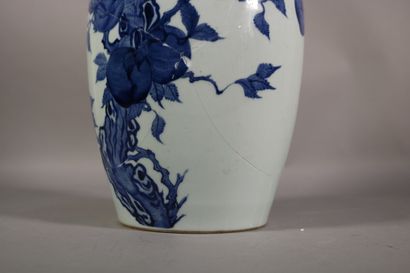 null Chine

Pot en porcelaine bleu et blanc à décor de pêches

H. 29,5 cm

accidents...