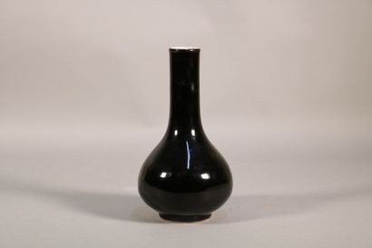 null Chine

Vase balustre à long col en porcelaine noire unie

H. 21 cm