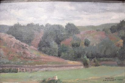 null THEVENOT Adrien (1898-1922)

Paysage 

huile sur toile

signée en bas à droite...