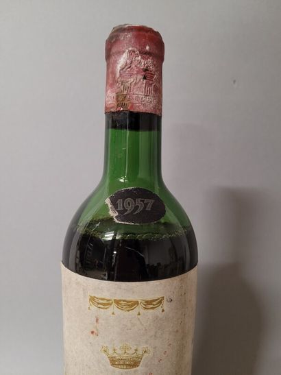 null 1 blle MOUTON CADET LA BERGERIE Bordeaux 1957