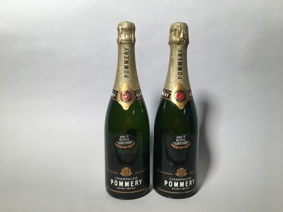 null 2 blles POMMERY Champagne Brut Royal - Parfait état