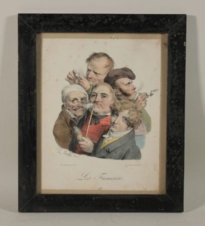 null BOILLY after, The smokers - Lithography colors

25,5 x 20 cm - on view

framed...