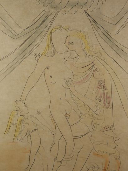 null DALI Salvador (1904-1989).

Vénus, Mars et Cupidon (7ème planche de la suite...