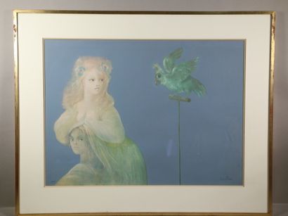 null FINI Leonor (1907-1996)

Femme au perroquet

lithographie couleurs

212/275

signée...