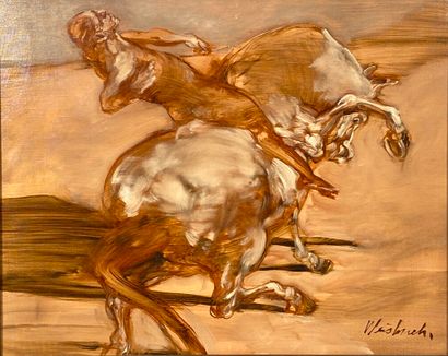 null WEISBUCH Claude (1927-2014)

"Le cavalier"

huile sur toile signée en bas à...