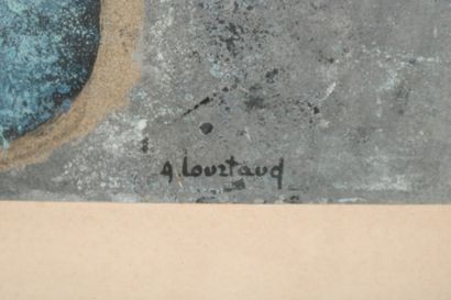 null LOURTAUD Jean-André (1906-1980) 

Personnages

Technique mixte sur papier signée...