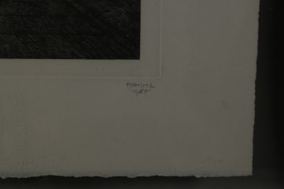 null MOHLITZ Philippe (1941-2019) 

Nuage, 1987

gravure au burin

signée et datée...