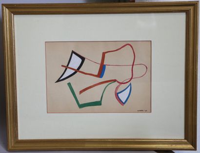 null WARB Nicolaas (1906-1957)

Abstraction colorée, 47

dessin

signée en bas à...