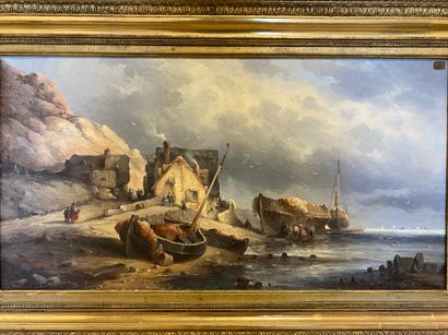 null MAZZELLA Jean (XIXème)

Marine

huile sur toile

signée en bas à gauche 1870...