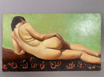 null REIGNER Léopold (1897-1981)

Femme nue de dos

huile sur panneau

27 x 56 cm...