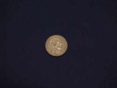 null Pièce de 50 Francs or Napoléon III 1855 - 16.12 g