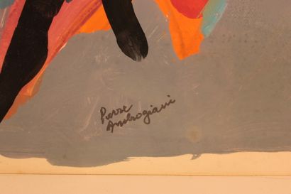 null AMBROGIANI Pierre (1907-1985)

Les danseurs

Gouache sur papier

Signée en bas...
