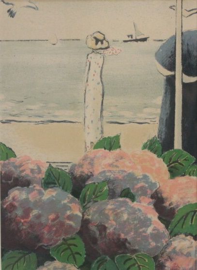null CASSIGNEUL Jean-Pierre (1935) 

Femme sur la plage aux hortensias

Lithographie...