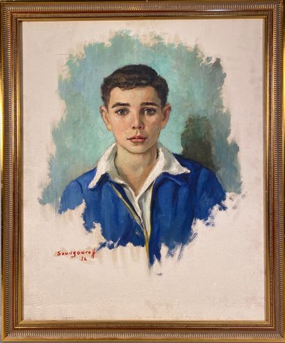null SOUNGOUROFF Anatola (1911-1982)

"portrait enfant"

huile sur toile signée en...