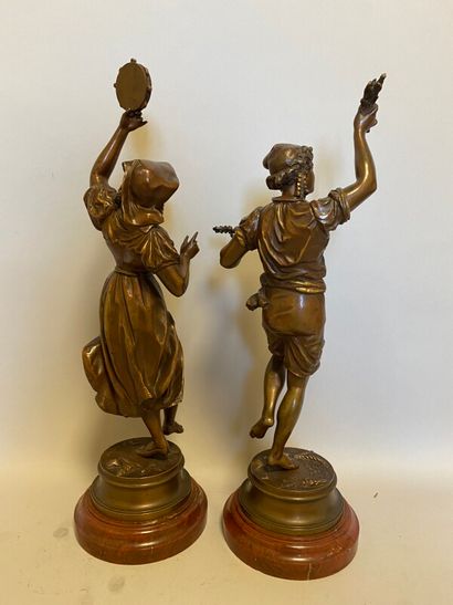 null ANFRIE Charles (1833-1905)

Danseuse et musicien

paire de bronzes signées sur...
