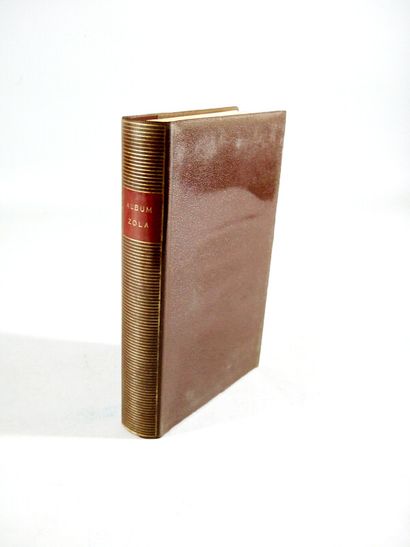 null 191. [La Pléiade]. Album Zola. Paris, Bibliothèque de la Pléiade, NRF, 1963....