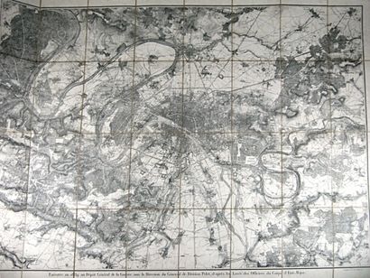 null * 221. [Map of Paris]. PELET-CLOZEAU (Jean-Jacques Germain, under the direction...