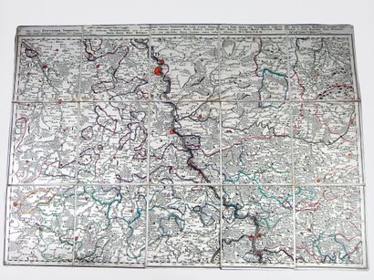 null * 218. [18th century map]. BUNA (Wilhelm C.). Exactissima totius Vederoviae...