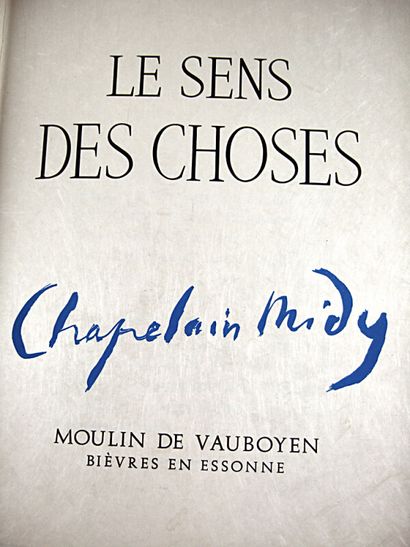 null * 145. [CHAPELAIN-MIDY (Roger, ill.) and LABISSE (Félix, ill.). Bièvres en Essonne,...