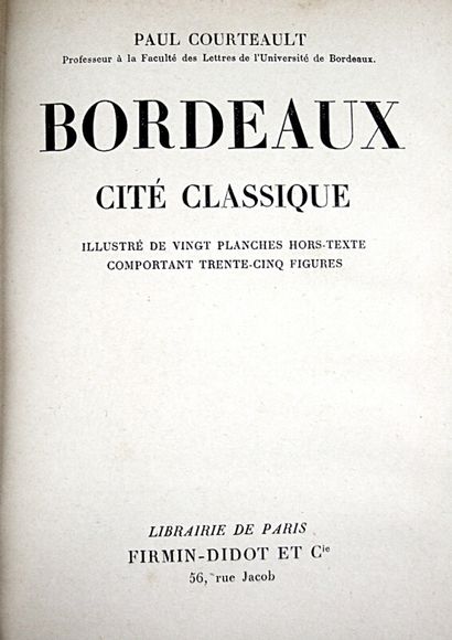 null * 283. MALVEZIN (Théophile)

Histoire des Juifs à Bordeaux

Charles Lefebvre....