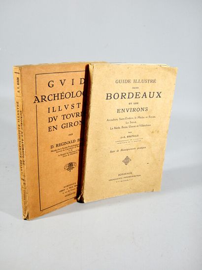 null * 236. BRUTAILS (Jean-Auguste). Guide illustré dans Bordeaux et les environs,...