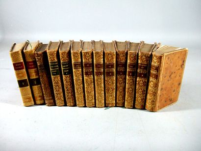 null 117. Reliures de petit format]. Ensemble de 6 oeuvres en 13 volumes.- GRESSET....