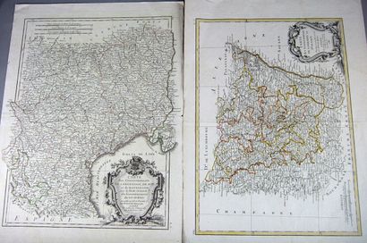 null 222-2 [17th & 18th Century Maps]. Remarkable set of 35 maps, the vast majority...