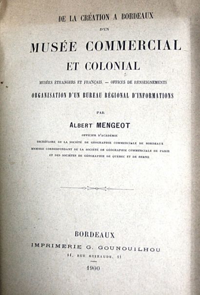 null * 288. MENGEOT (Albert). Collection of 14 plates by (or under the direction...