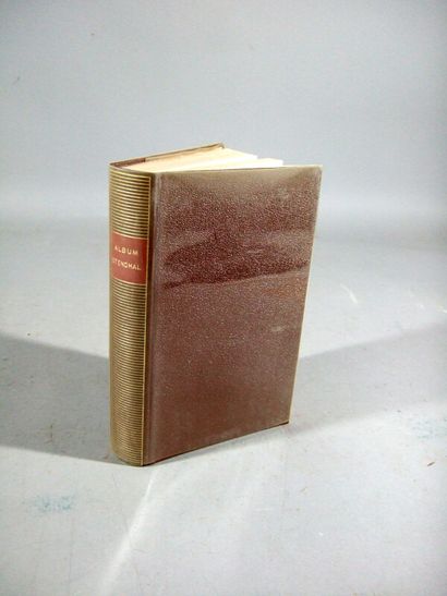 null 194. [La Pléiade]. Album Stendhal. Paris, Bibliothèque de la Pléiade, NRF, 1966....