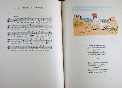 null * 304. [Charente]. SUIRE (Louis, ill.) & CLOUZOT (Henri). Vieilles chansons...