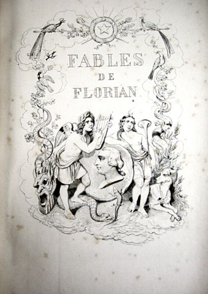 null * 52. FLORIAN. Fables. Paris, Delloye, Desmé et Cie, 1838. In-8, xxvii, 260...