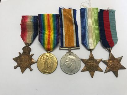 null FOREIGN ORDERS AND MEDALS :

ENGLAND : 5 :

- Defence Medal

- Interallied -...