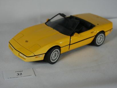 null 1985 corvette c4 - marque Franklin Mint Precision Models - échelle 1/24