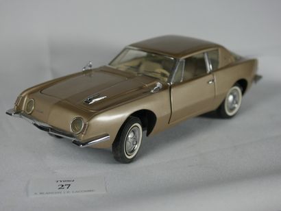 null 1963 studebaker avanti - marque Franklin Mint Precision Models - échelle 1/...