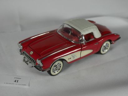 null 1959 corvette c1 - brand Franklin Mint Precision Models - scale 1/24