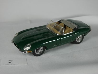 null 1961 jaguar type E - marque Franklin Mint Precision Models - échelle 1/24