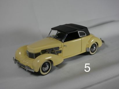 null 1937 cord 812 phaéton coupe - marque Franklin Mint Precision Models - échelle...