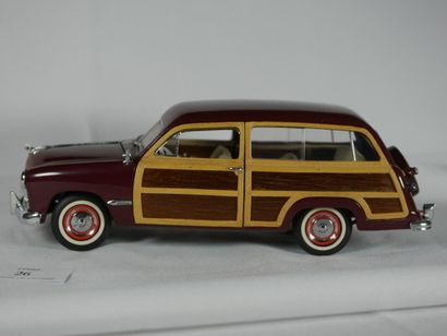 null 1949 Ford woody wagon - make Franklin Mint Precision Models - scale 1/24