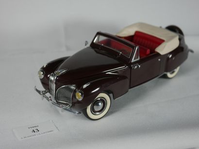 null 1941 Lincoln Continental - Franklin Mint Precision Models - scale 1/24