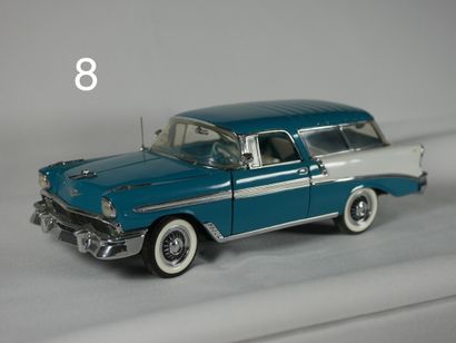 null 1956 Chevrolet nomad wagon - Franklin Mint Precision Models - scale 1/24