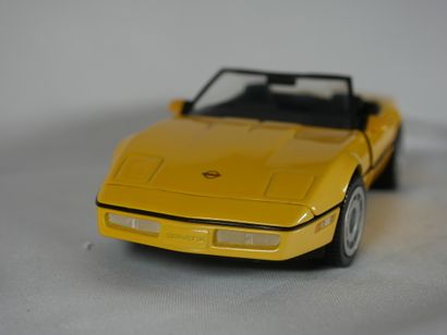 null 1985 corvette c4 - marque Franklin Mint Precision Models - échelle 1/24