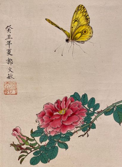 null Papillon et rosier

encre sur papier

23 x 17 cm