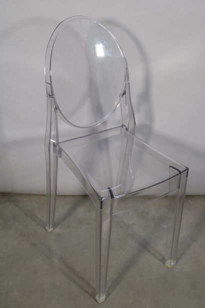 null KARTELL, Design Philippe STARCK (né en 1949)

Lot de six chaises en plexiglas...