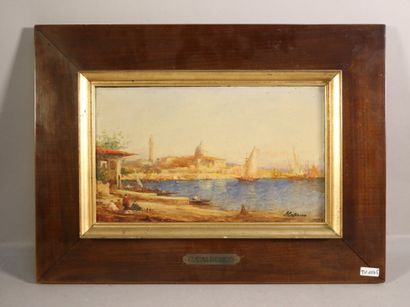 null CALDERON Charles-Clément (1870-1906)

Vue de Venise

huile sur panneau

signée...