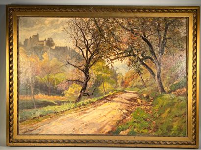 null DOSQUE Raoul (1860-1937)

Vue du Château de Beynac en Dordogne

huile sur toile

signée...