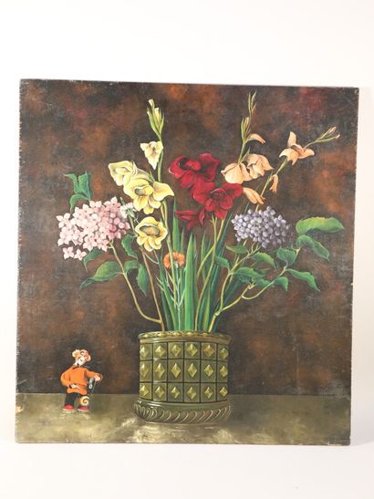null JOUVIN Didier (XX-XXI)

Nature morte au bouquet de fleurs et petit clown, 1967

huile...