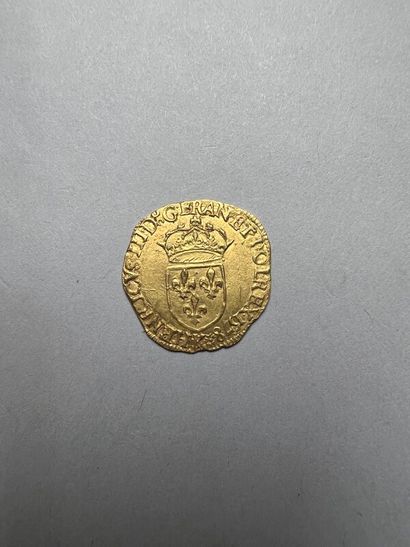 null Ecu d'or d'Henri III, 1578 K (Bordeaux) TTB

3,40 g - diamètre 26 mm 

expert...